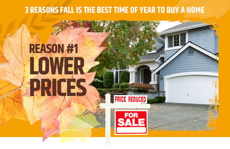 3 Reasons Fall is the Best Time of Year to Buy a Home - Reason 1: Lower Prices