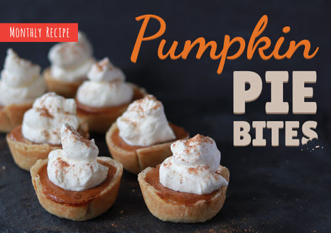 Mini Pastries + Pumpkin = Perfection