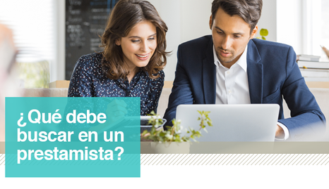 ¿Qué debe buscar en un prestamista?