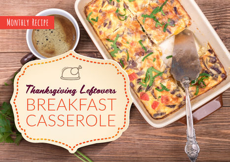 Thanksgiving Leftovers Breakfast Casserole
