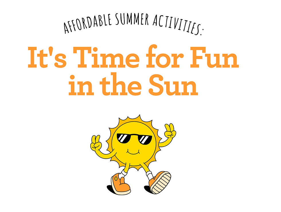 Affordable Summer Activities